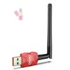 Class 1 Long Range Bluetooth Adapter for PC, QGOO USB Bluetooth Adapter for PC 5.3+EDR, Bluetooth Dongle Bluetooth Receiver Support Windows10/8.1/8/7（red-167）