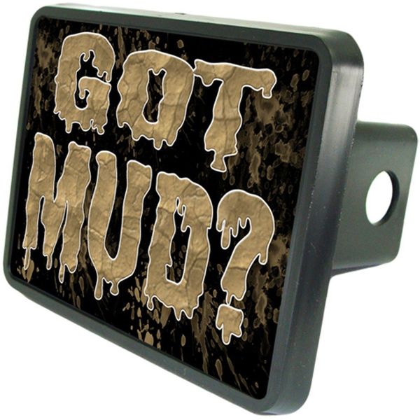 Got Mud? Custom Hitch Plug for 2" Receiver from Redeye Laserworks