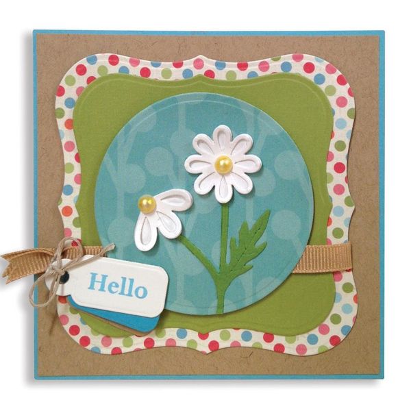 Spellbinders Shapeabilities Die D-Lites-Pretty Petals D