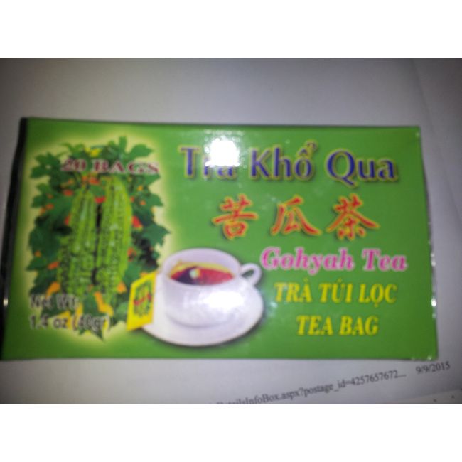 Tra Kho Qua Gohyah Tea