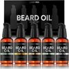 LOVERYMEN Beard Oil Premium Set- 5 Scented Moisturizing Beard Oils-Beard Soften