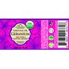 US Organic 100% Pure Geranium Essential Oil - USDA Certified Organic, Steam Distilled - W/Euro droppers (More Size Variations Available) (10 ml / .33 fl oz)