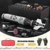 Bordhap Cordless Chainsaw Sharpener, Electric Handheld Chainsaw Sharpening Kit, High Speed ​Chainsaw Sharpening Tool