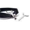 Heretics Fork Posture Collar Stainless Steel Neck Restraint with Adjustable Strap