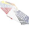 Letter Kit Stickers, White