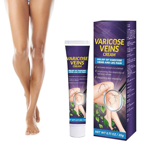 Varicose Veins Creme,Krampfadern Creme,Krampfadern Creme Gegen,Creme Gegen Besenreiser,Varicose Vein & Soothing Leg Cream,Improve Blood Circulation for Legs,Beine Care Cream,Neu Aktualisiert,20g