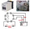 Floatless Level Switch, C61F-GP AC220V 50/60HZ Liquid Level Switch Controller With Base, Water Level Control Relay for Water Industry