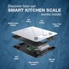 Bisonbody Digital Food Kitchen Scale with Smart App