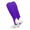 TCK 4 Inch Solid Baseball Stirrups (Purple, Large)