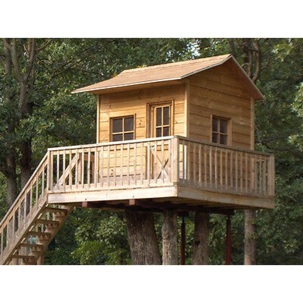 Childrens Playhouse Treehouse Plans, Blueprints for building your own Playhouse.