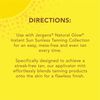 Jergens Natural Glow Body Applicator Mitt, Flawless, Streak-free Tanning Blender Glove, Reusable Tanning Mitt Protects Hands, Deep