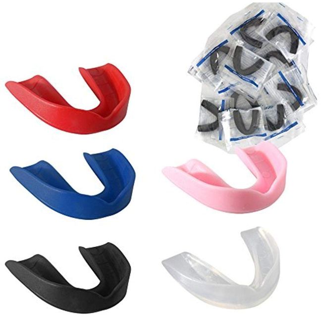 Ringside Boxing MMA Mouth Guard (10 Pack), One size, Clear