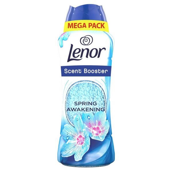 Lenor In-Wash Laundry Scent Booster Beads, 570g, Spring Awakening, A Boost Of Freshness For Up To 12 Weeks In Storage