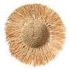 Creative Co-Op Savannah King Raffia Lion Wall Art, Natural