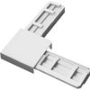 Schellenberg 70104 Eckverbinder-Set Plus Screen Windows and Insect Protection Doors-White, 4 Corner connectors, weiß