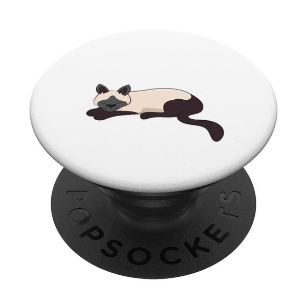 Dream Sleep, Snooze, Snooze Light, Javanese Cat Sleep PopSockets Swappable PopGrip