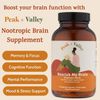 Peak + Valley Nootropic Brain Support Supplement for Memory & Focus with Lion's