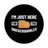 Snickerdoodle Cookie Dough Vegan Bar PopSockets Swappable PopGrip