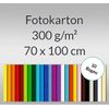Fotokarton 70 x 100 cm weiß - 10 Bogen