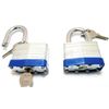 Toolzone 2Pc 50mm Laminated Padlock Keyed Alike