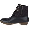 Sperry Women's Saltwater Boots, Black, 7.5