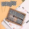 DELIGHTBOX Black & White Check Pick