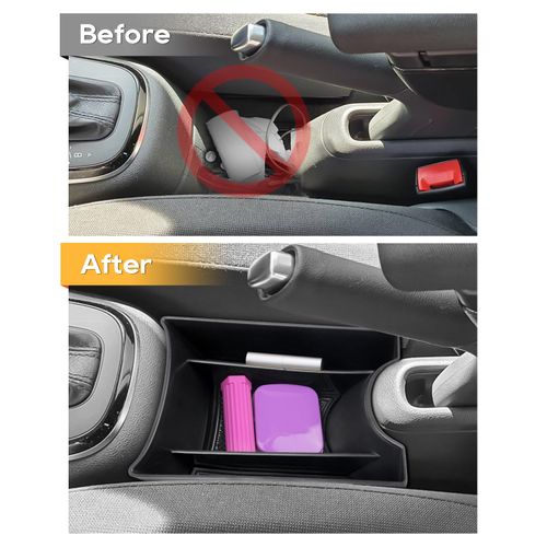 LFOTPP Centre Console Storage Box for V W UP GTI/Seat Mii/Seat Mii Electric/Skod-a Citigo/Citigo-e iV, Centre Armrest Handbrake Organiser Storage Box Interior
