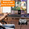 sourcing map Controller Holder Under Desk Mount Holder for Controller & Headphone Gaming Accessories Adhesive No Screws, Black