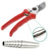 6Pcs Replacement Volute Spring Stainless Steel Pruner Replacement Spring, Universal Type Manual Replacement Spring, Replacement Volute Spring for Garden Secateurs Hand Tools (5.8cm)