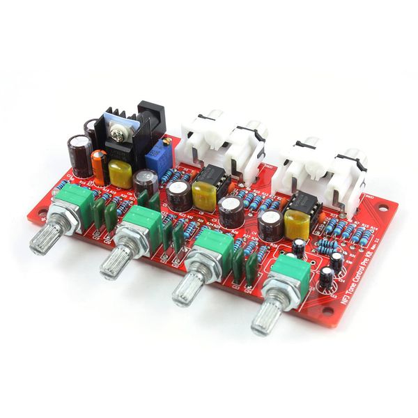 NE5532 Op Amp Built-In Preamp Kit with Tone Control Function Rev3.1_v4