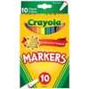 CRAYOLA MARKERS FINE LINE 10 COUNT