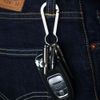 TI-EDC Titanium Keychain Key Clip, Quick Release Spring Snap Link Hook