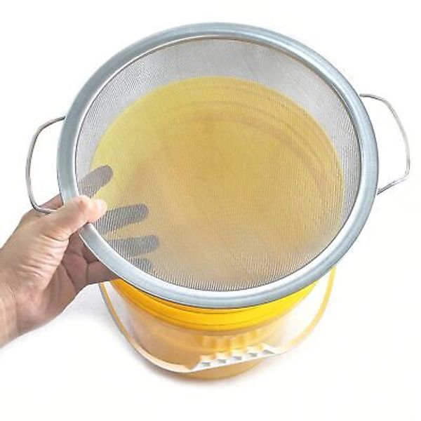 Stainless Steel 60 Mesh Paint Strainer for 5 Gallon Bucket,Easy to Use and Clean