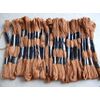 24 Light Brown Cross Stitch Embroidery Threads Skeins Floss