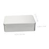 ibasenice 4pcs Dice Storage Box Metal Case with Lids Stand Candy Tin ()