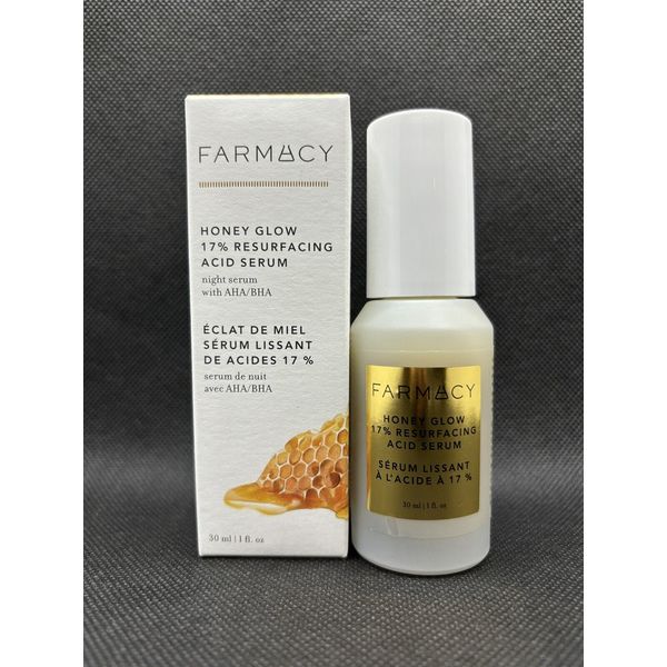 FARMACY Honey Glow 17% AHA + BHA Resurfacing Acid Serum 30ml