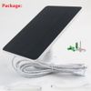 Universal Solar Panel for Ring Spotlight Stick Up Cam Battery Charger 10ft Cable