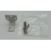 Andersen White Stationary Panel Bracket For Sliding Patio Doors #2573549