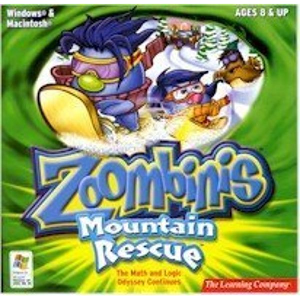 New Learning Company Zoombinis Mountain Rescue Algebraic Thinking Data Analysis Graphing Mapping by Zoombinis
