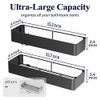Kitsure Shower Caddy - 2 Pack Rustproof Shower Organizer, Drill-Free & Quick-Dry