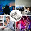 Luqeeg Mini Macro Mechanical Gaming Keyboard, 2.4G One Key Control Combo Mini RGB Custom Keypad Programming Macro Pad for Industrial Console