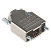 Mh Connectors Backshell, D Sub, 9 Position, Zinc Alloy - MHDTZK9-RA-K