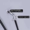 Folding Angle Scalloped Lash Brush（4 PCS)