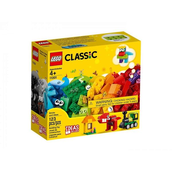 LEGO Classic Bricks and Ideas 11001 Building Kit (123 Pieces)