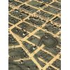 Chattanooga Tennessee 1871 Historic Panoramic Town Map - 20x28