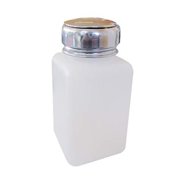 Liquid Dispenser Pump Bottle 200 ml with Metal Clasp