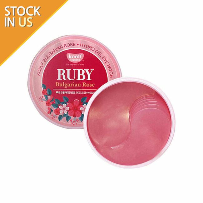 [Stock in US] Koelf Ruby Bulgarian Rose Eye Patch 60ea