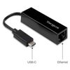 Targus Plugable USB-C Laptop Docking to Gigabit Ethernet Adapter, Black (ACA930EUZ)