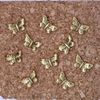 Butterfly Pushpins - Gold Finish