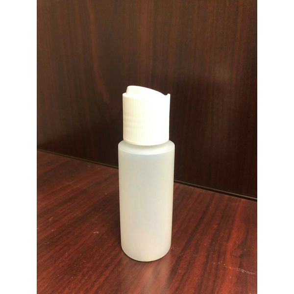 2 oz plastic bottle with dispenser top - Qty. 6